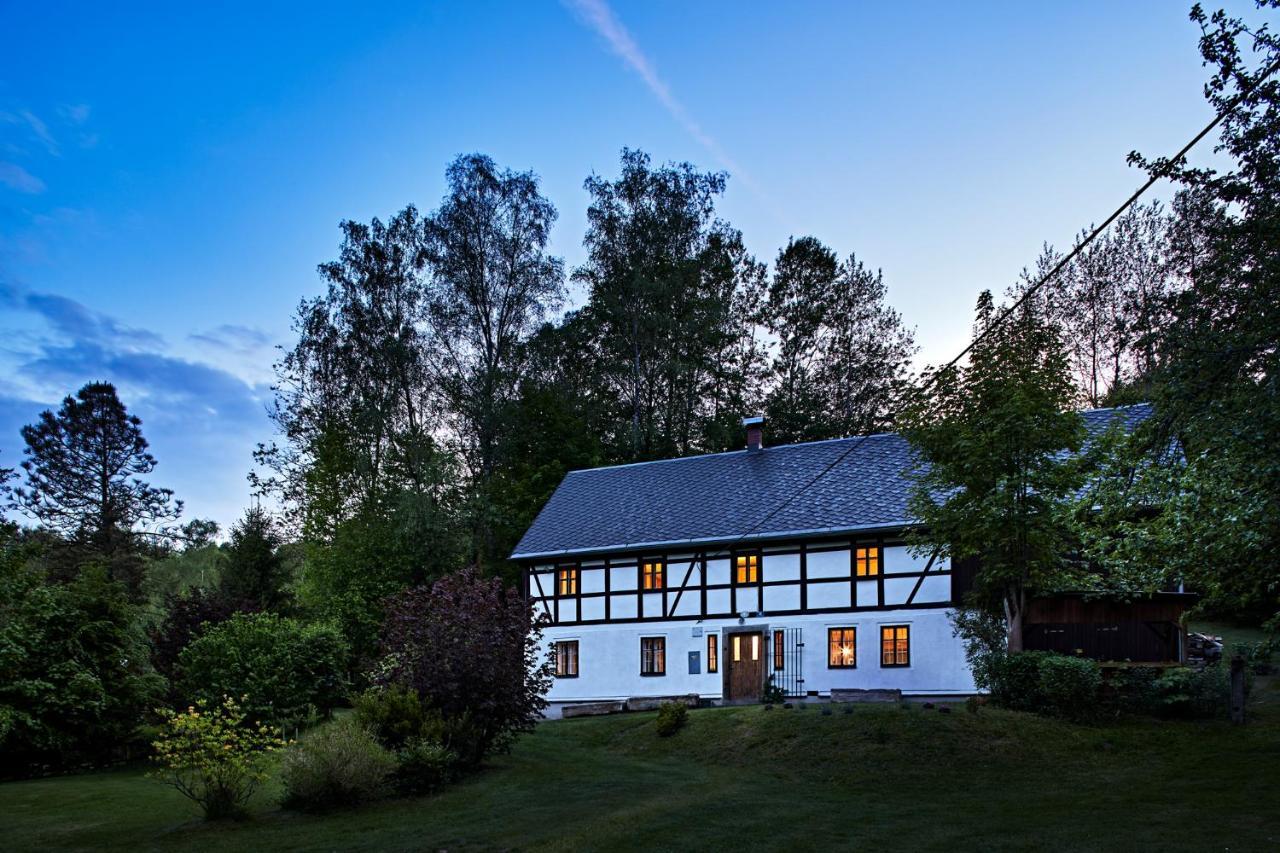 Chalupa Poustevna Dolní Poustevna Exterior foto
