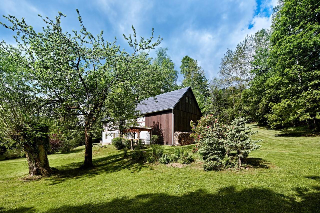 Chalupa Poustevna Dolní Poustevna Exterior foto